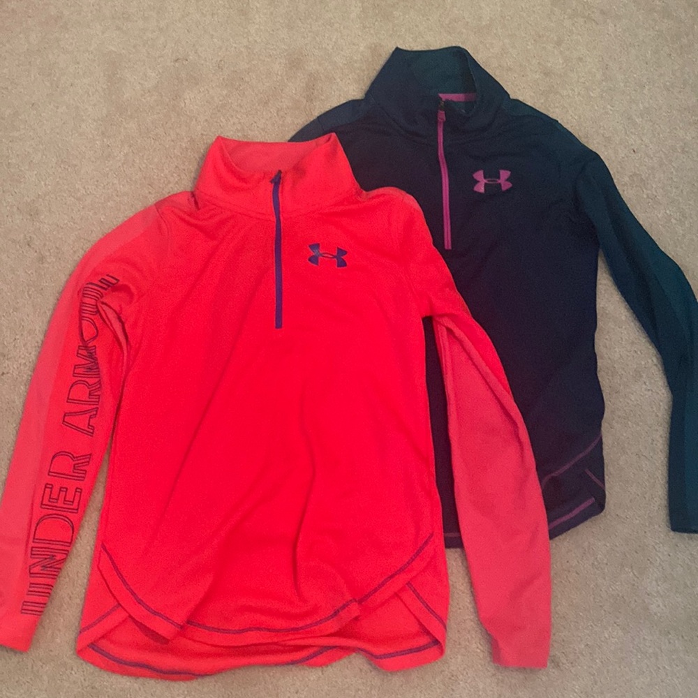 Set of Two Girls Under Armour Jackets